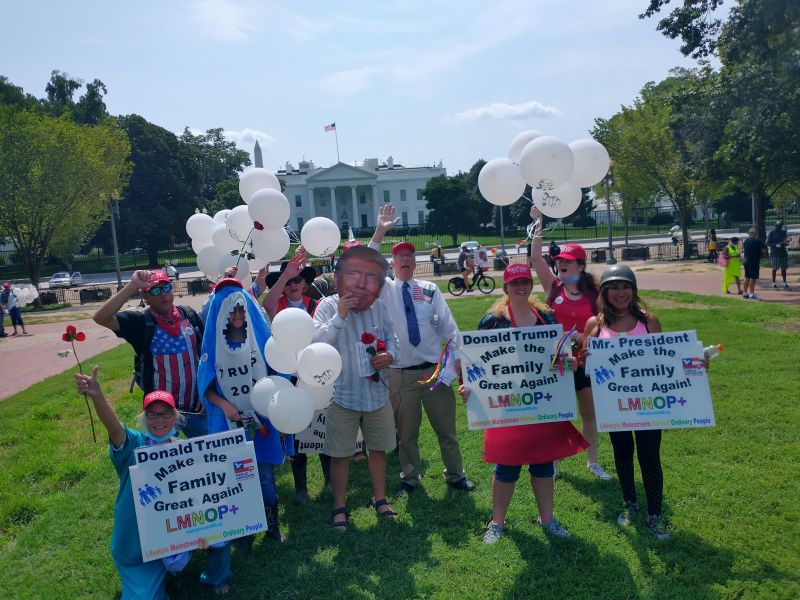 Pro-Trump presentation by Public Advocate featuring LMNOP Team #Trump #TrumpAcceptanceSpeech #RNC #TrumpBalloon