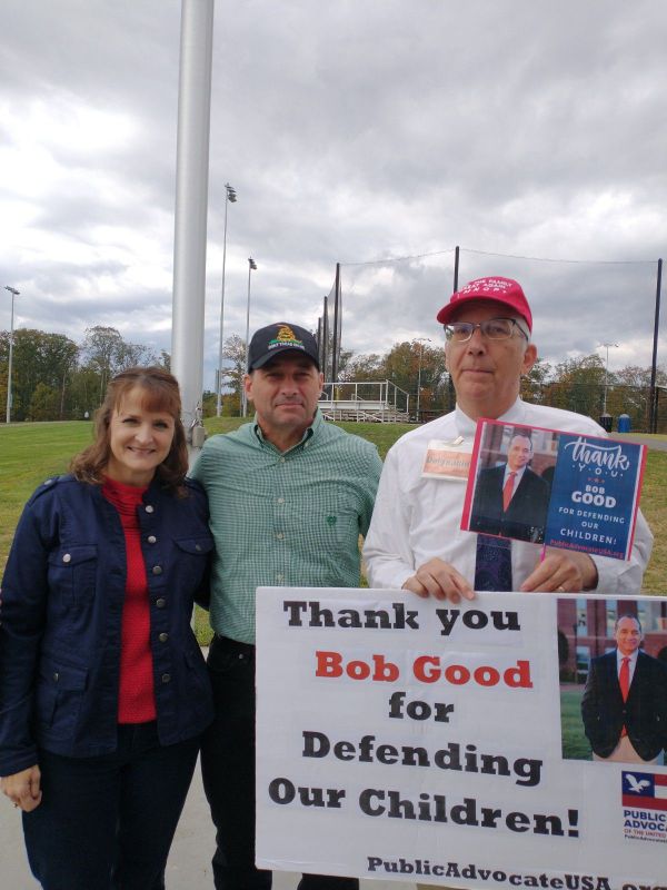 Public Advocate President Eugene Delgaudio with Rep. Bob Good