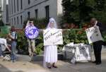 Homosexuals shout down traditional marriage celebration on Capitol Hill.