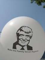 Balloon Launch by Public Advocate featuring Trump Balloons #Trump #TrumpAcceptanceSpeech #RNC #TrumpBalloon  